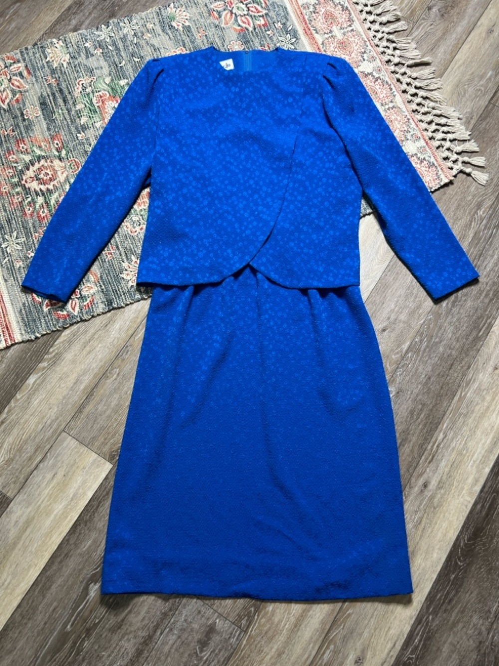 Henry Lee Vintage Royal Blue Dress
